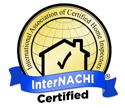 Verified InterNACHI Certified Professional Inspector designation InterNACHI Certified inspector emblem
